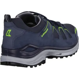 Lowa Innox Evo GTX LO Herren stahlblau/limone 44.5