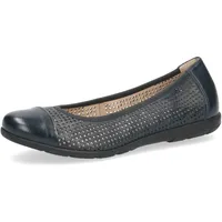 CAPRICE Ballerina in blau Gr.: 37