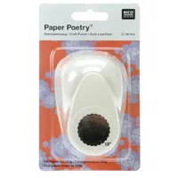 Rico Design Stanzwerkzeug Kreis mit Wellenmuster 38 mm