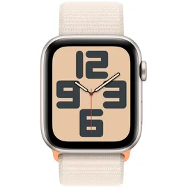 Apple Watch SE 2023 GPS + Cellular 44 mm Aluminiumgehäuse polarstern, Sport Loop polarstern
