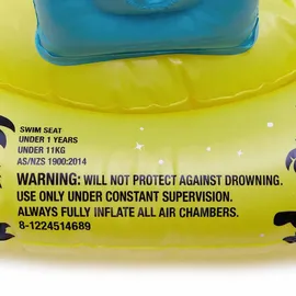 Speedo Learn To Swim Schwimmring Gelb/Blau/Schwarz 0-1 Jahre