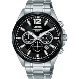 Lorus RT381JX9 Chronograph Herren - Quarz - - Silber/Schwarz