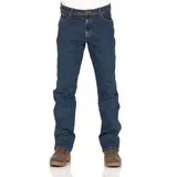Wrangler Texas Stretch Jeans Dark Stone Blue 36 34