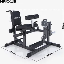 Maxxus MultiTrainer Pro - Multigym, Kraftstation, Beinbeuger, schwarz|grau No Size