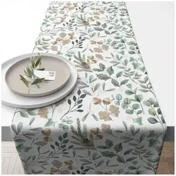 Ambiente Weihn.Tischläufer 40x150cm Blättern 8712159209587 Ambiente