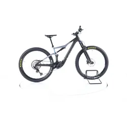 Orbea Rise M20 Fully E-Bike 2023 - carbon raw shark grey matt - M