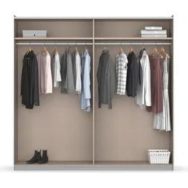 Rauch Schwebetürenschrank Monza 218 x 0 x 0 cm Weiß