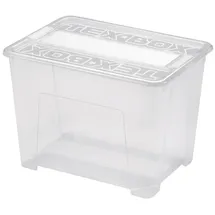 kompatible Ware Aufbewahrungsbox TexBox 38 x 28 x 27,2 cm 1-tlg. transparent