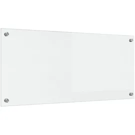 vidaXL Küchenrückwand Transparent 90 x 40 cm Gehärtetes Glas