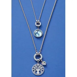 LEONARDO Lolita Clip&Mix", Kragenhalskette Mädchen Edelstahl,