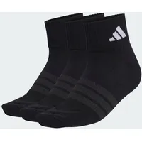 adidas Cushioned Sportswear Ankle Socken 3er Pack Schwarz/Weiß 37-39