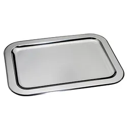 chg Servierplatten silber 36,0 x 25,0 cm