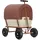 Stagecaptain Bollerwagen BW-1812D braun