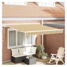 vidaXL Markise 350 x 250 cm gelb