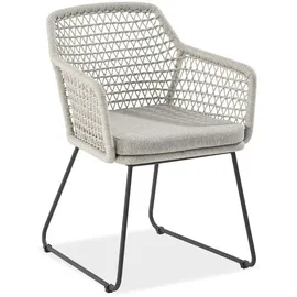 Niehoff Lido Armlehnstuhl 60 x 63 x 86 cm weiß