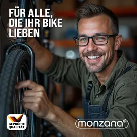 monzana Fahrradmontageständer MZH190 klappbar 108-190cm schwarz Reifenheber