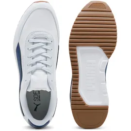 Puma R78 Lightwind Herren Weiß/Blau Jewel/Silber Mist 43
