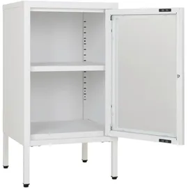House Nordic Dalby Vitrine 38 x 35 x 70 cm Weiß