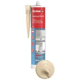 Fischer Sanitärsilikon DSSA 310 ml bahama-beige