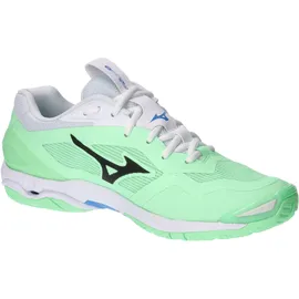 Mizuno Wave Stealth 6 Herren Neo Mint/Black/Frontier Blue 46
