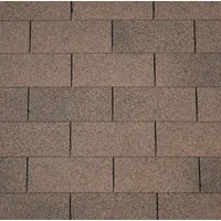Easy Rechteck-Dachschindeln 80 x 33,6 cm Braun