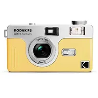 Kodak 35mm Kamera F8 light yellow analoge Kleinbildkamera