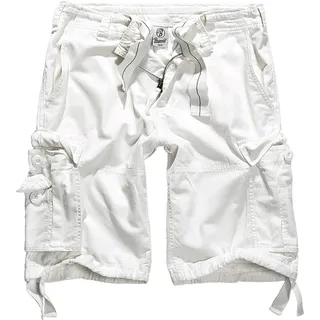 Brandit Textil Vintage Kurze Hose White M