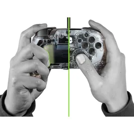 PDP Afterglow Deluxe+ Controller Transparent Nintendo Switch