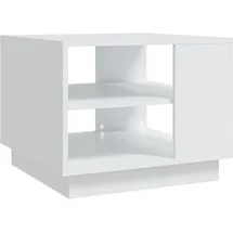furnicato Moderner Weiß Holzwerkstoff 55 x 43 x 55 cm