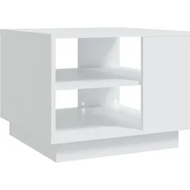furnicato Moderner Weiß Holzwerkstoff 55 x 43 x 55 cm