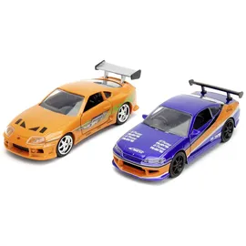 Jada Toys Fast & Furious Twin Pack 1:32 Wave 3/2 Spielzeugauto Modellauto Spielset