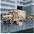 EWA Eco-Wood-Art 3D Puzzle Krankenwagen EWA Holz 386 Teile