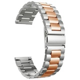 König Design Sport Ersatz Armband für Huawei Watch GT 3 46 mm Edelstahl Band Loop, Neu