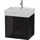 Duravit L-Cube 58,4x 45,9cm, sw hgl, 2 Schub., wandhängend