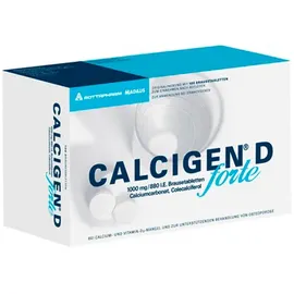 cooper consumer health Calcigen D forte 1000 mg/880 I.E. Brausetabletten