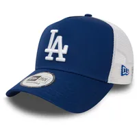 New Era Clean Trucker Cap LA Dodgers Blau Weiß,