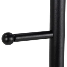 VCM Garderobenständer Mid.you 24,6 x 171,2 x 20,7 cm Schwarz