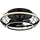 GLOBO Deckenventilator 50 cm Schwarz