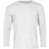 FRUIT OF THE LOOM Valueweight Long Sleeve T weiß M