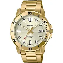 Casio Analog MTP-VD01G-9EVUDF (A1368) - Creme/Gold
