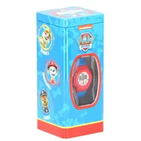 PAW PATROL Digitaluhr Paw Patrol Digital Kinderuhr – Buntes Polyesterarmband, (1-tlg) blau