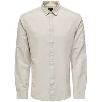 ONLY & SONS Hemd 'Caiden' & Beige - XXL