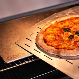 Ooni Pizzastein Ø 33 cm Edelstahl silber