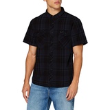 Brandit Textil Brandit Roadstar Shirt Kurzarm Freizeit Hemd schwarz/blau