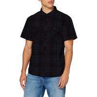 Brandit Textil Brandit Roadstar Shirt Kurzarm Freizeit Hemd schwarz/blau,