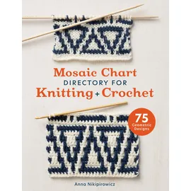 David & Charles Mosaic Chart Directory for Knitting and Crochet: 75 Geometric Designs