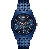 Emporio Armani Zegarek męski EMPORIO ARMANI, AR70016 granatowy fashion