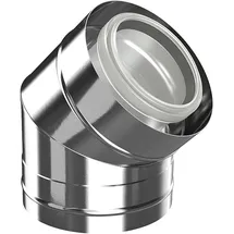 Bosch Bogen konzentrisch DN80/125 45°