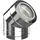 Bosch Bogen konzentrisch DN80/125 45°