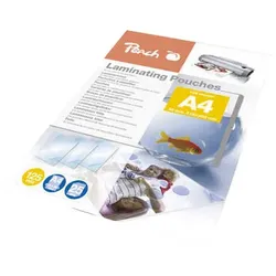Peach 25er-Pack - glänzende Laminierungstaschen